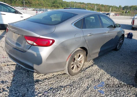 2016 Chrysler 200 Touring из США, поврежденный, VIN 1C3CCCFB7GN185826